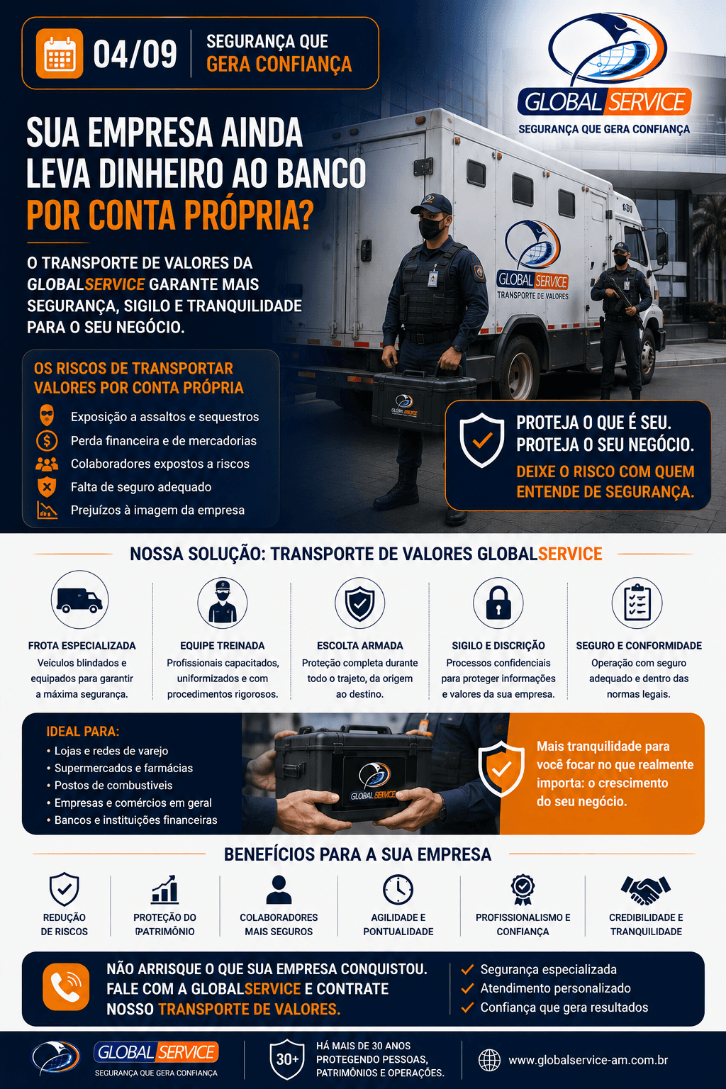 Transporte de Valores: sua empresa ainda leva dinheiro ao banco por conta própria?