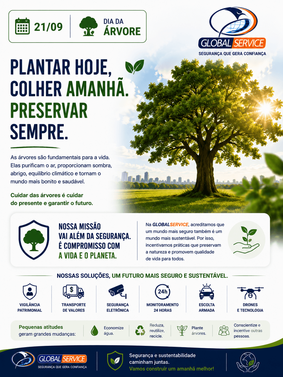Dia da Árvore: preservar hoje é proteger o futuro