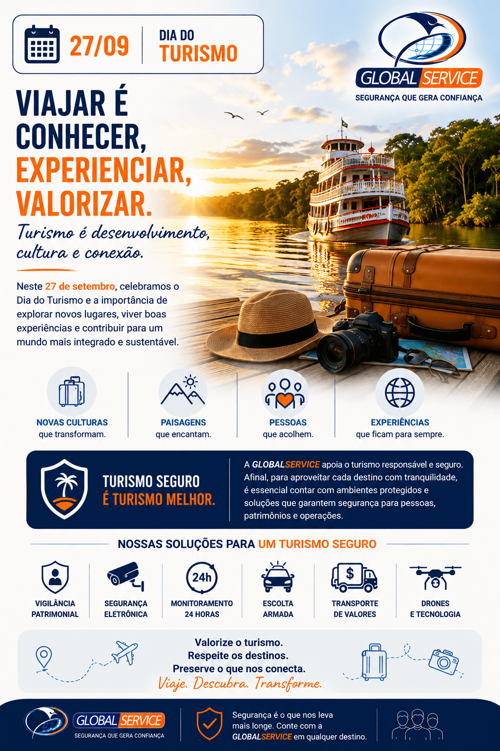 Dia do Turismo: conhecer, valorizar e proteger os destinos que nos conectam