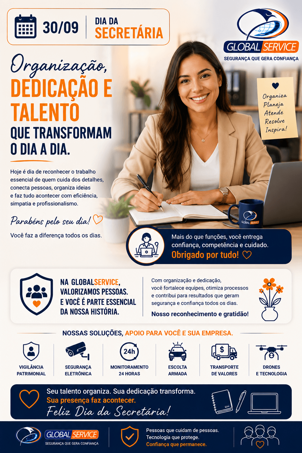 Dia da Secretária: organização, dedicação e talento que fazem acontecer
