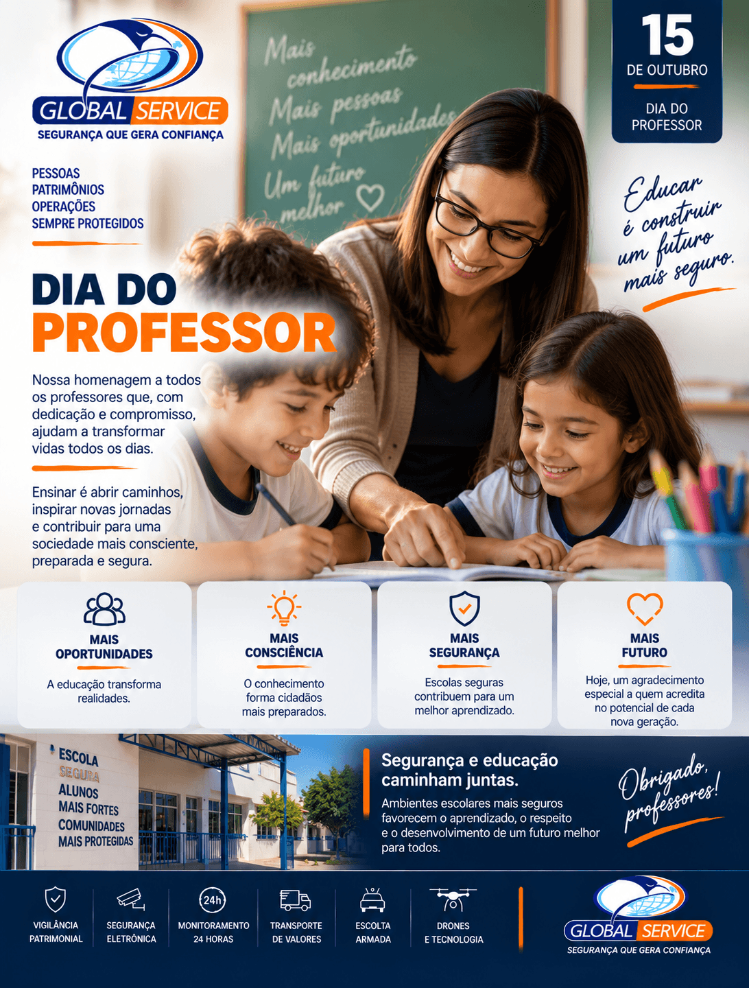 Dia do Professor: quem ensina hoje ajuda a construir o amanhã